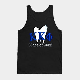 Kappa Kappa Philla (royal blue) with white text Tank Top